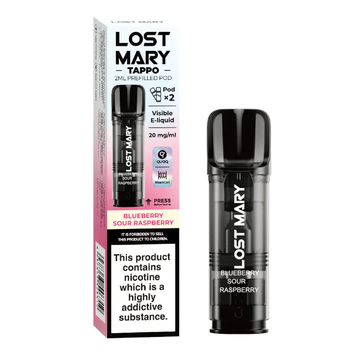 Lost Mary Tappo Prefilled Pods - 20mg - 2PK